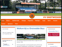 Tablet Screenshot of onstwedderboys.nl